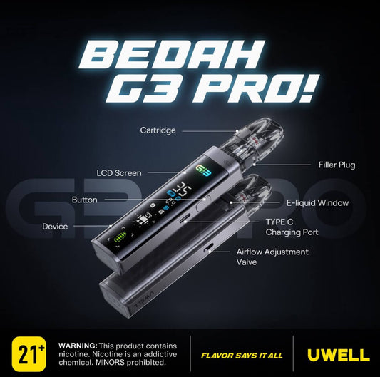UWELL Caliburn G3 Pro Pod咖哩棒 套裝