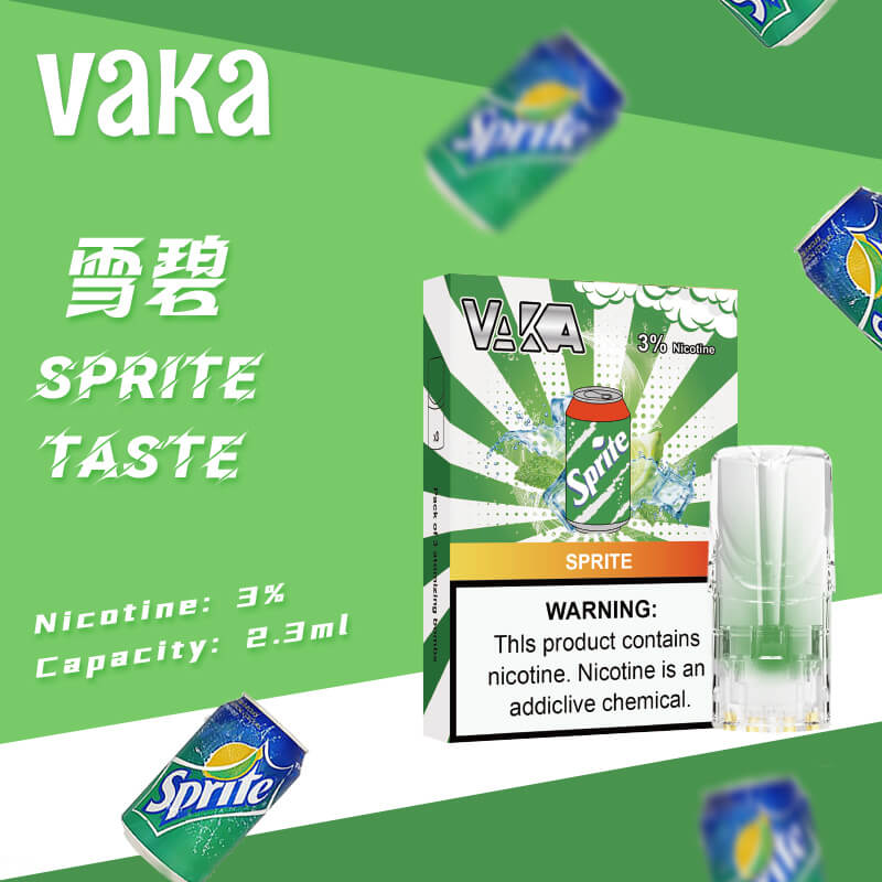 新品上市 VAKA發光彈 一代通用電子霧化彈  台灣現貨-VAKAVAPE糖果屋