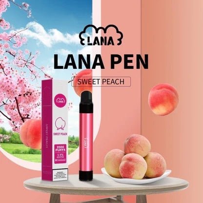 LANA BAR 拋棄式電子煙 LANA2000口一次性霧化棒 小口數電子煙 - VAKA Vape糖果屋